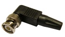 Conector acodado BNC macho tornillo