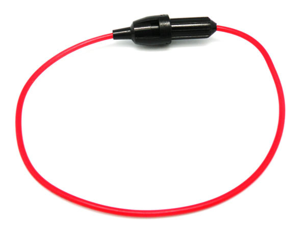 Portafusible 5x20mm tipo bayoneta con cable