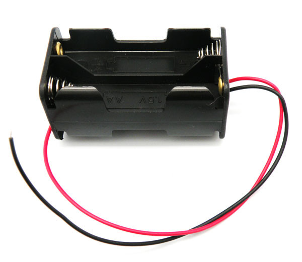 [2368ELG] Portapilas para 4xR6, Cable. Mod. 2368