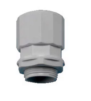 Racor roscado tubo rígido LH M25 IP67 gris RTS25. Mod. 243.2500.0