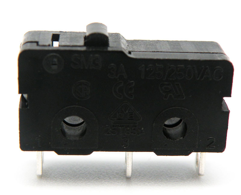 Microrruptor sin palanca ON-ON para c/impreso. Mod. 2654
