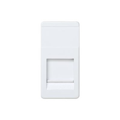 [2708734SIM] Tapa adaptador 1 RJ AMP estrecho blanco Simon 27. Mod. 27087-34
