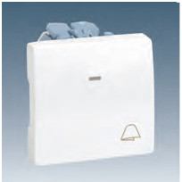 Pulsador Campana con Luminoso SIMON 27. Mod. 27160-65