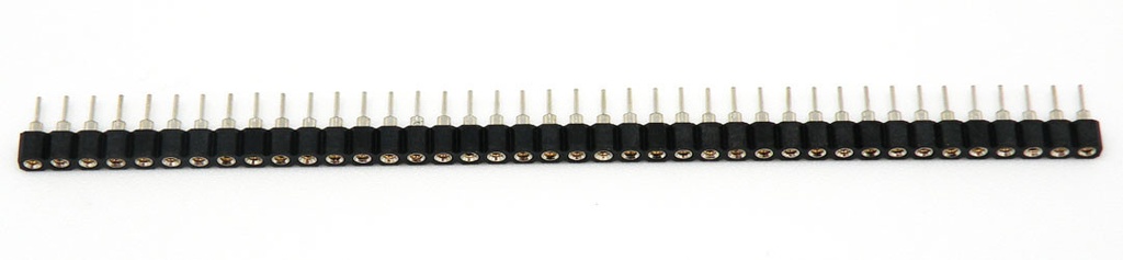 [2788ELG] Tira de 40 pines hembra-macho paso 2.54mm. Mod. 10847F