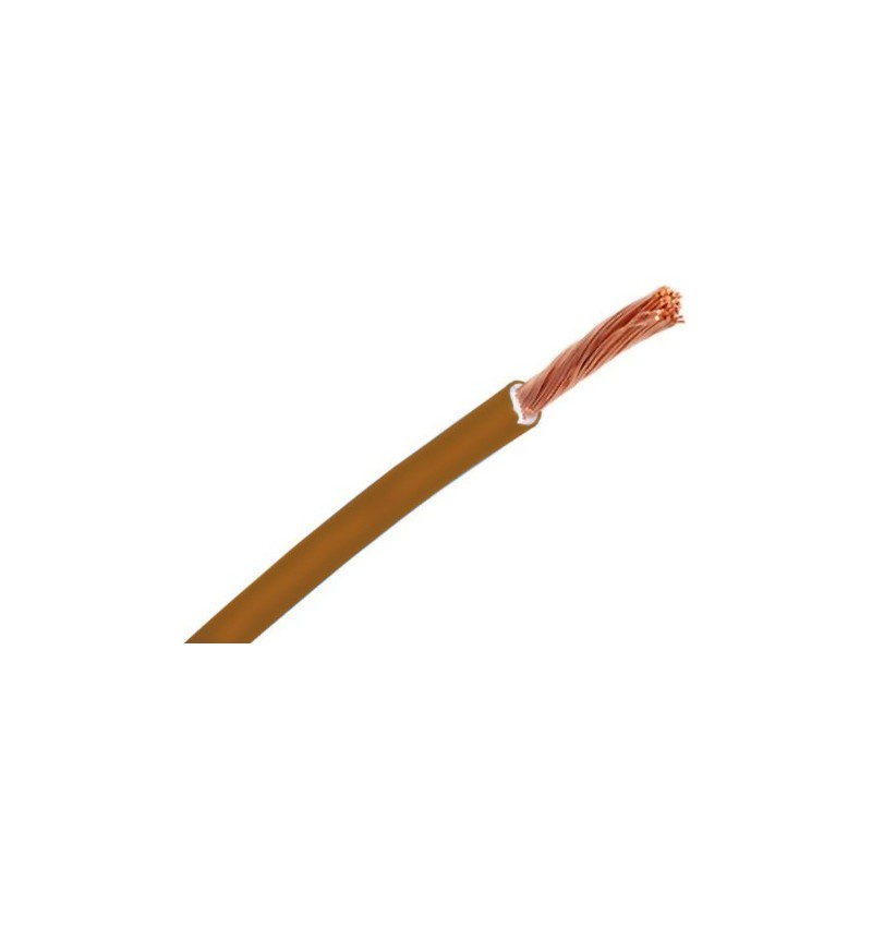 [2953ROD] Hilo de línea flexible libre de halógenos 2.5mm2 Marrón. Mod. LH2.5M