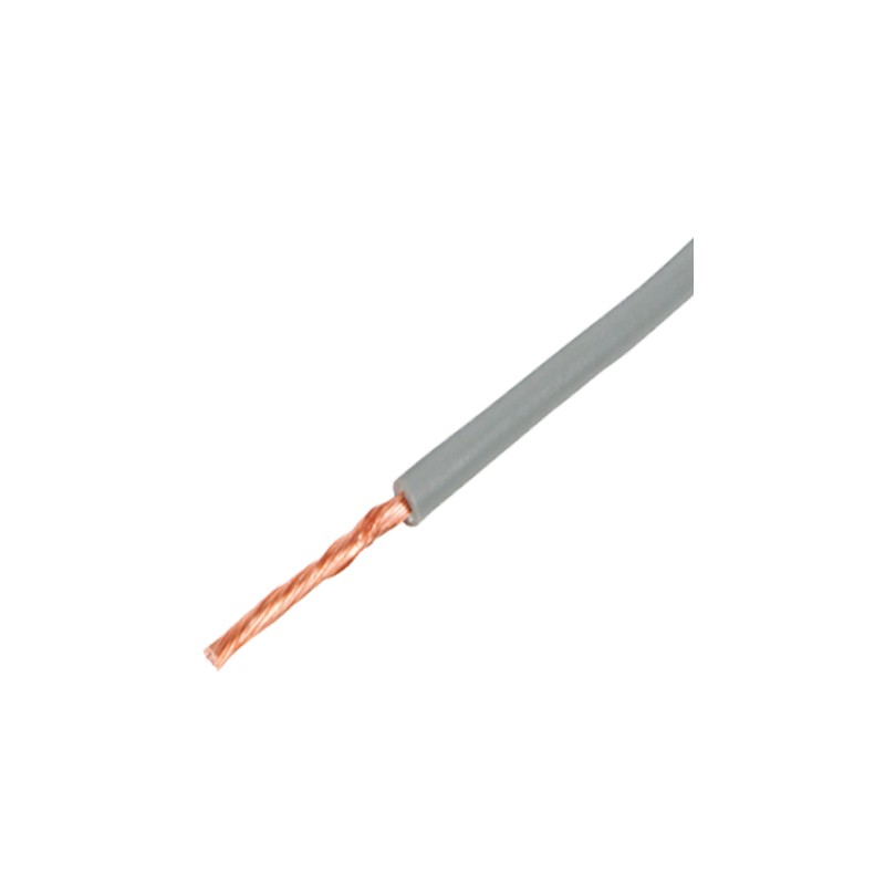 [2974ROD] Hilo de línea flexible libre de halógenos 6mm2 Gris. Mod. LH6G