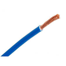HILO DE LINEA FLEXIBLE LIBRE DE HALOGENOS 1X10MM AZUL. MOD. LH10AZIBC