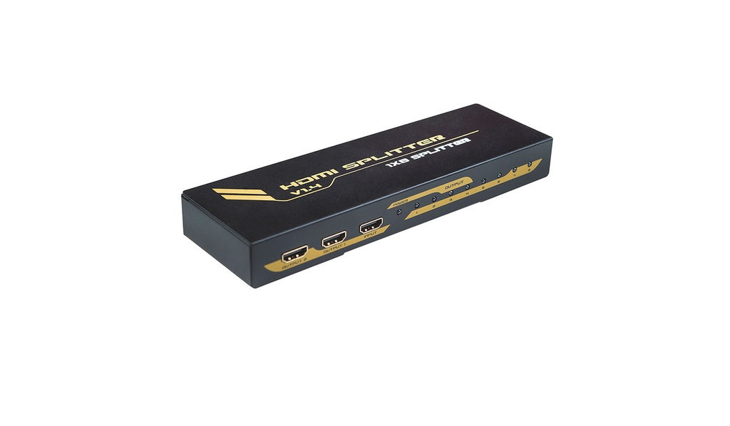 Splitter HDMI 1 entrada y 8 salidas. Mod. 30505031