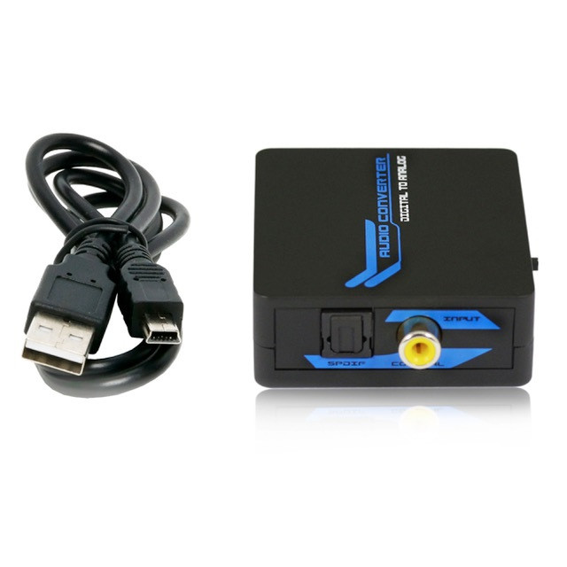 [30505052DCU] Convertidor Digital Toslink Coaxial - Output Analogic + auriculares. Mod. 30505052