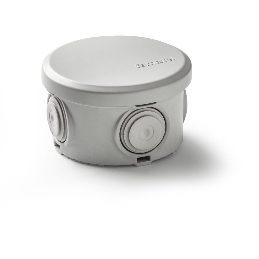 [3027FAM] Caja estanca redonda IP65 D70x45mm. Mod. 3027