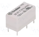 Relé electromagnético 12VDC 6A/250VCA Finder. Mod. 32.21.7.012.4000