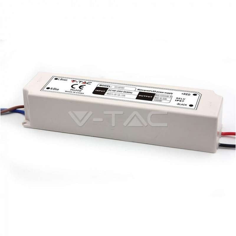 Fuente de alimentación profesional 150W 12V 6A IP67. Mod. 3248