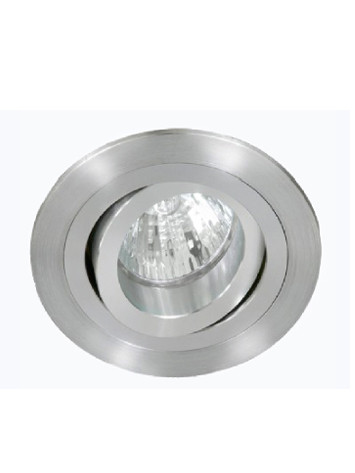 ARO EMPOTRABLE ALUMINIO RAYADO OSC RED. 50mm. Mod. 325AL