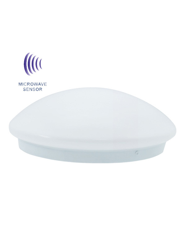 [332006SCWLED] PLAFÓN LED 20W 1400LM 120º 6000K con sensor microondas. Mod. 332006SCW
