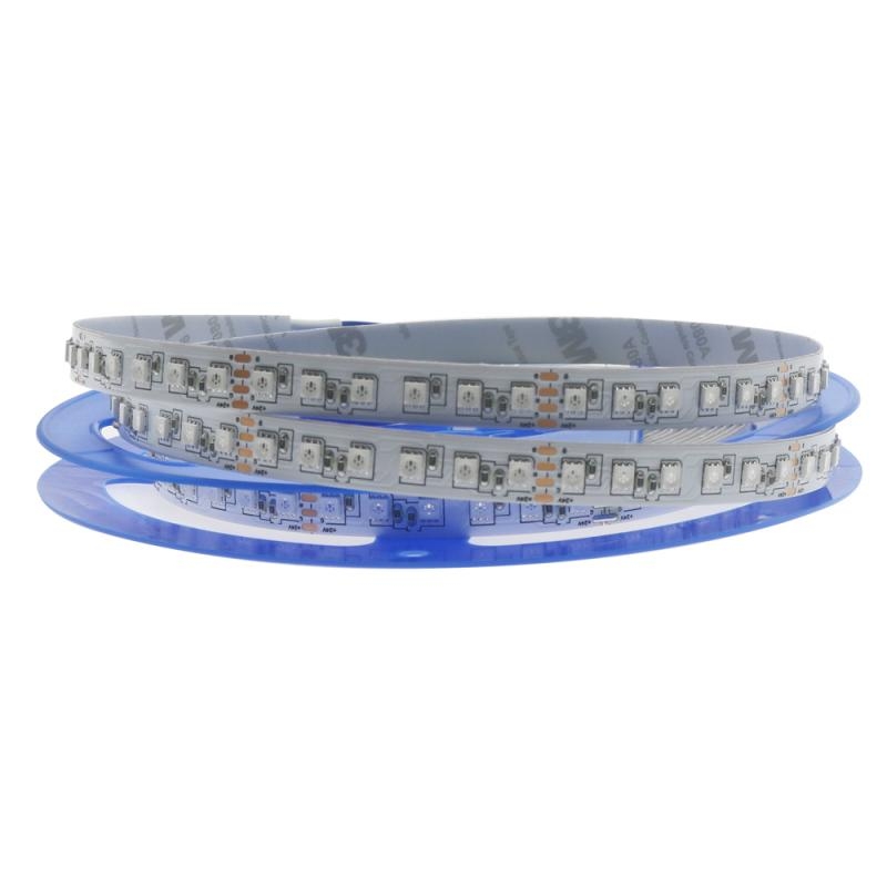 [LM2447] Tira de Led 24V Dc Smd3535 Serie Clasic Ip65 Rgb 120 Led/m - 5 Metros. Mod. LM2447