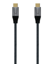 Cable USB C 2.0 Aluminio 5A 100W E-Mark Gris, 1.0M. Mod. A1070671