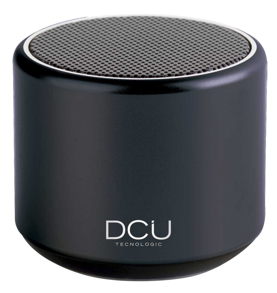 [34156000DCU] Mini altavoz Bluetooth 3W negro DCU. Mod. 34156000
