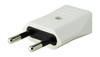 [36016EBEDH] Clavija recta bipolar 4mm.10A/250V económica. Mod. 36.016/E/B