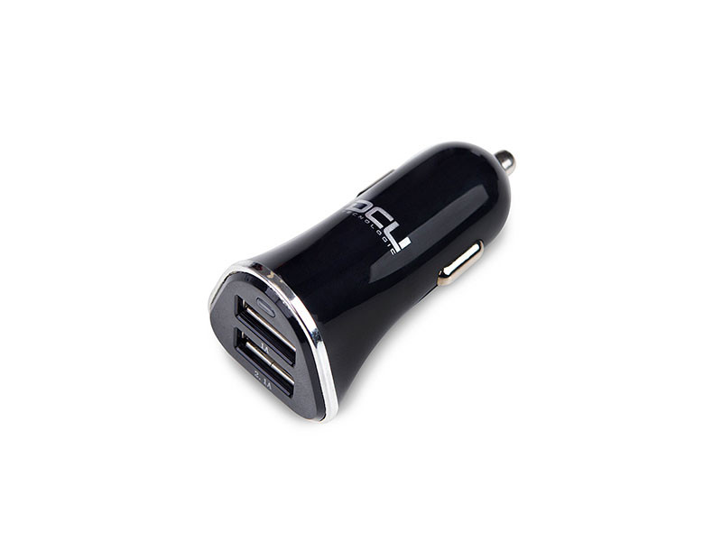 Cargador USB doble de coche 2.4A. Mod. USB2CAR