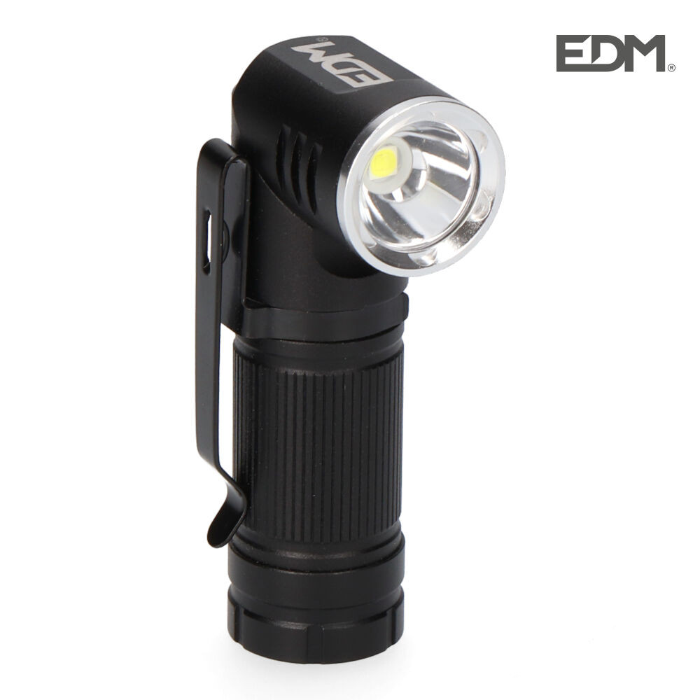 [36443ELK] Mini linterna Led plegable recargable 450lm EDM. Mod. 36443