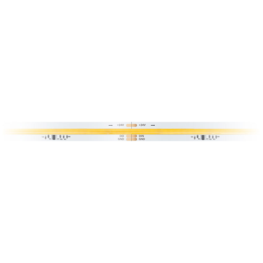 Tira LED 24V 11W COB 360 IC 5700K IP20 5 metros MAGIC. Mod. 360COB20CWIC