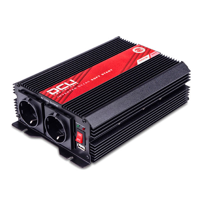 Inversor DC/AC DCU 24v 1000w Onda Modificada. Mod. 3741241000M