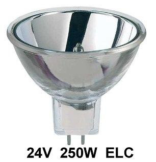 Lámpara 24V 250W Dicroica GX 5.3 ELC. Mod. 64653 HLX