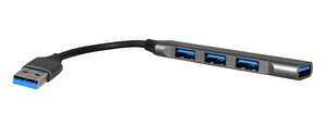 HUB tipo USB A 3.0 a 1 x USB 3.0 + 3 x USB 2.0. Mod. EW1144