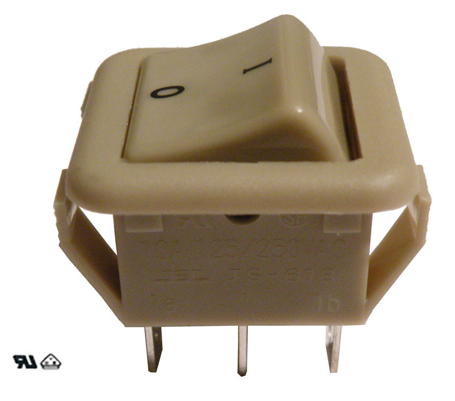 [3972ELG] PULSADOR 6P. ON-ON, 125V. 16A (250V.- 16A)