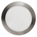 Downlight empotrar LED Circular 6W Ø120 Niquel. Mod. 401407