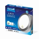 Downlight Superficie LED Circular 24W Ø300 Niquel. Mod. 401447