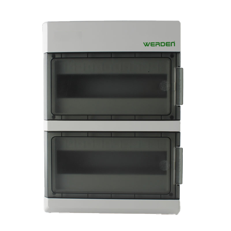 Caja de superficie estanca 24 elementos IP65 381x274x109mm. Mod. WE-2330