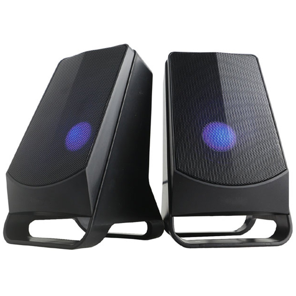 [4922ELG] Altavoz ordenador 2.0 5W USB Azul. Mod. 4922