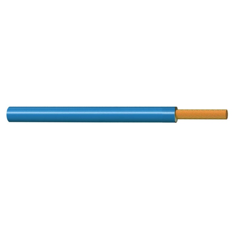 [2931ROD] Hilo de línea libre de halógeno 1mm2 azul flexible 2931. Mod. LH1AZ