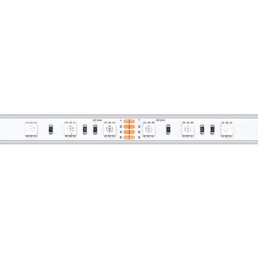 [50506067RGBLED] Tira Led RGB 24VDC 14W IP67 5050. Mod. 50506067RGB