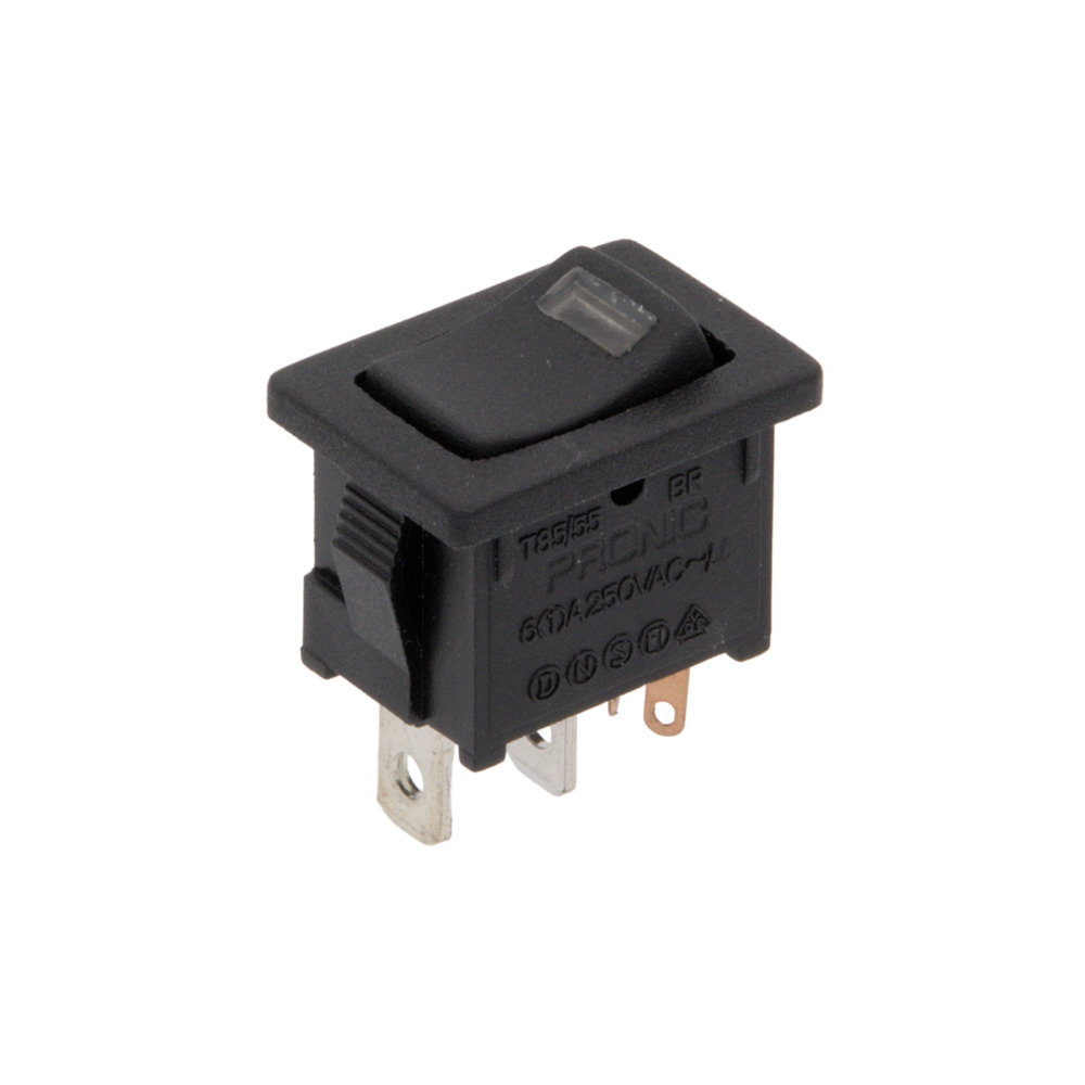 Interruptor OFF-ON con Led 6A 250V. Mod. 3964
