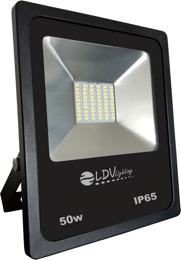 PROYECTOR LED 50W 12-24V 4750lm 6000K IP65 NEGRO. MOD. 56500112CW