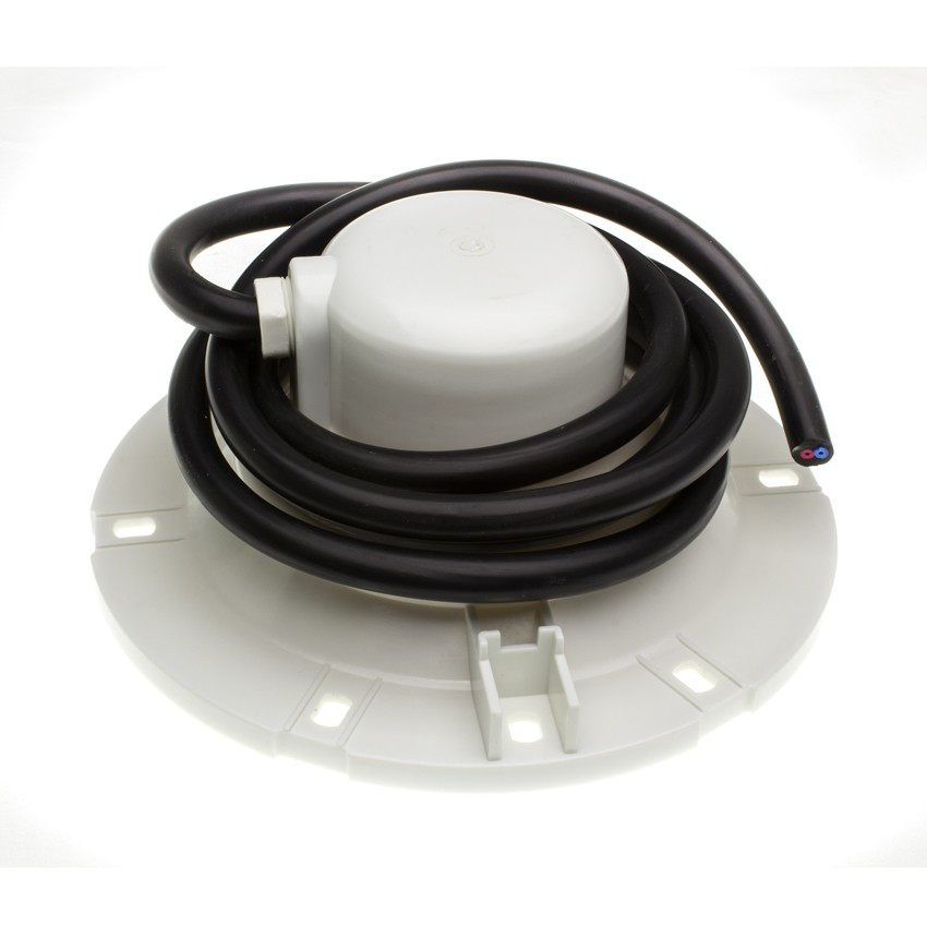 [LM6424] Nicho Proyector para lampara piscina PAR-56 blanco. Mod. 580000