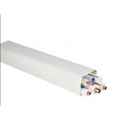 Canaleta 40x70mm 2 metros tipo Legrand FLUIDQUINT. Mod. FECR 40-70 611260