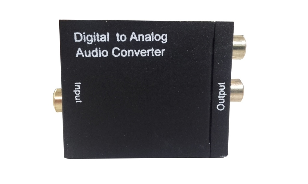 Convertidor de audio digital a analógico. Mod. 6120