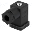 Conector electroválvula tipo C 9.4mm 3 pin Murr. Mod. 7000-30155-0000000