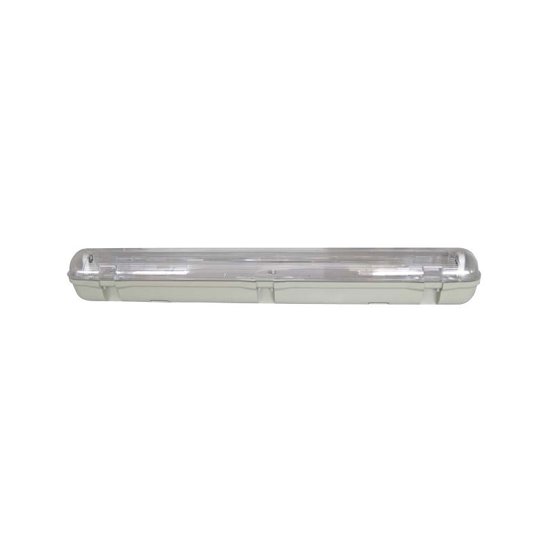 PANTALLA ESTANCA PARA 1 TUBO LED DE 120 CM