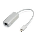 Adaptador USB tipo C a Ethernet RJ45 hembra 10cm. Mod. IN4000045