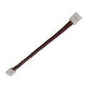 Conexión para tira Led 4 Pines 10mm LED RGB+W 15 cm. Mod. MI8008