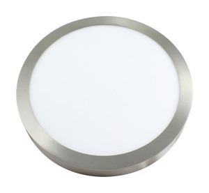 [81650NIBLEDH] Plafón LED de superficie redondo 24W niquel luz neutra. Mod. 81.650/NI/BL