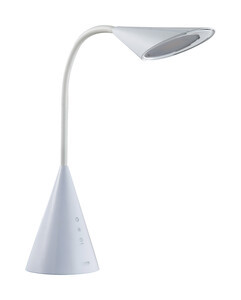 [82075BEDH] Lámpara de sobremesa táctil 8W regulable blanca. Mod. 82.075/B