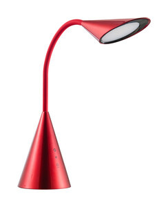[82075REDH] Lámpara de sobremesa táctil 8W regulable roja. Mod. 82.075/R