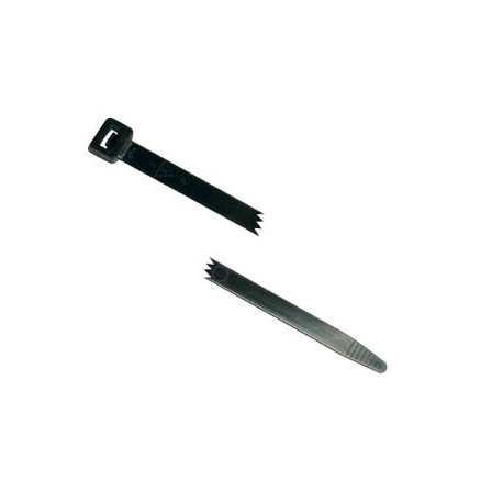 Brida nylon negra 3.6X200 bolsa 100. Mod. BR36200N