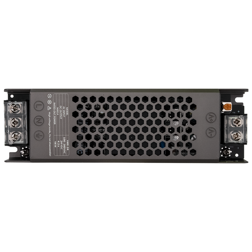 Fuente alimentación metálica 24VDC 100W 4.2A LDV. Mod. 844527