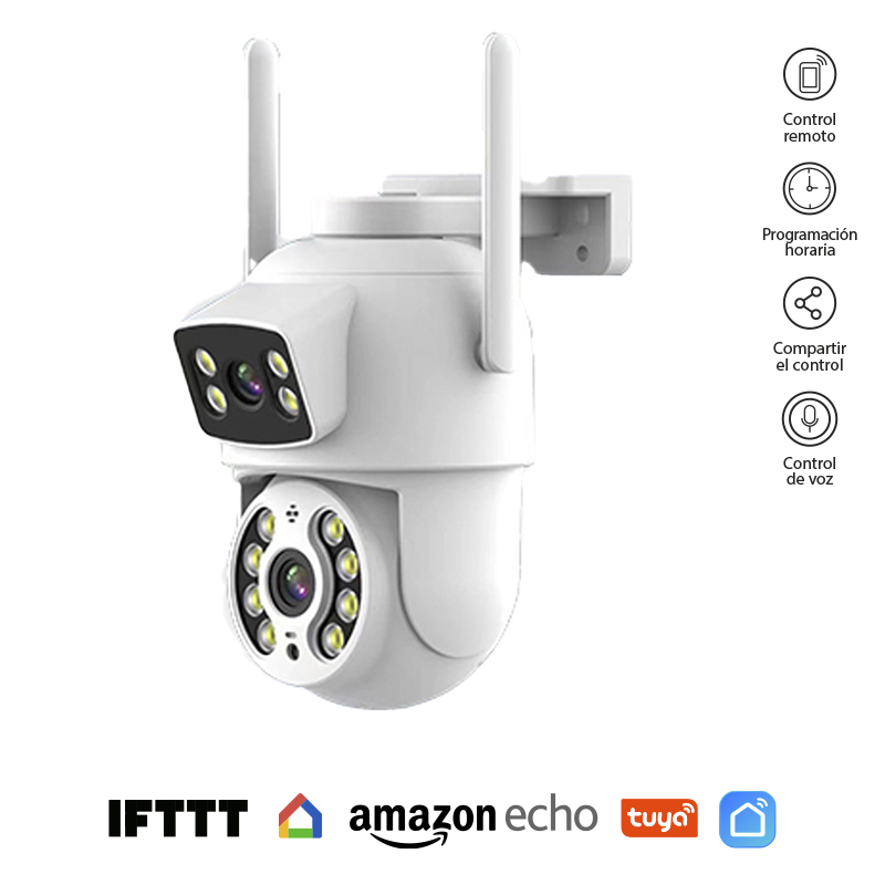 [KE5780ELD] Cámara exterior Wifi dual 2+2Mp. Mod. KE-5780